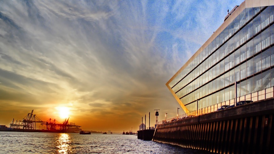 Kreuzfahrtterminal in Hamburg Kreuzfahrtterminal in Hamburg